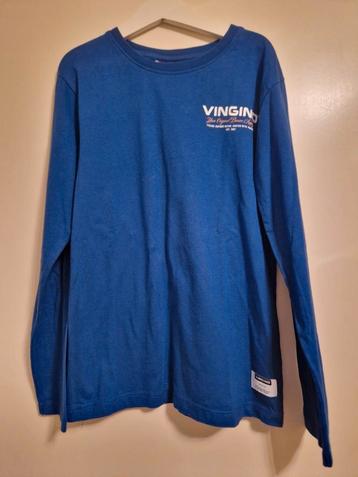 Vingino Longsleeve Maat 140/146 fel blauw  beschikbaar voor biedingen