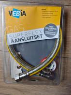 Vebia gas aansluitset nieuw  gasslang, Ophalen of Verzenden, Nieuw
