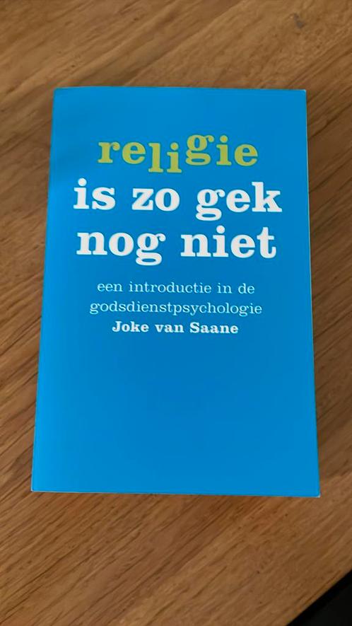 Joke van Saane - Religie is zo gek nog niet, Boeken, Godsdienst en Theologie, Zo goed als nieuw, Boeddhisme, Islam, Verzenden