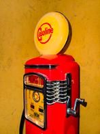 Retro benzinepomp radio lamp, Ophalen