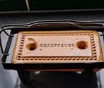 Franse bedstoof "chauffeuse" met houder., Ophalen of Verzenden