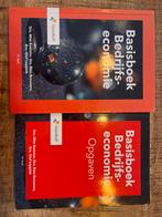 Basisboek Bedrijfseconomie + Opgaveboek, Boeken, Studieboeken en Cursussen, Ophalen of Verzenden, Gamma, Zo goed als nieuw, HBO