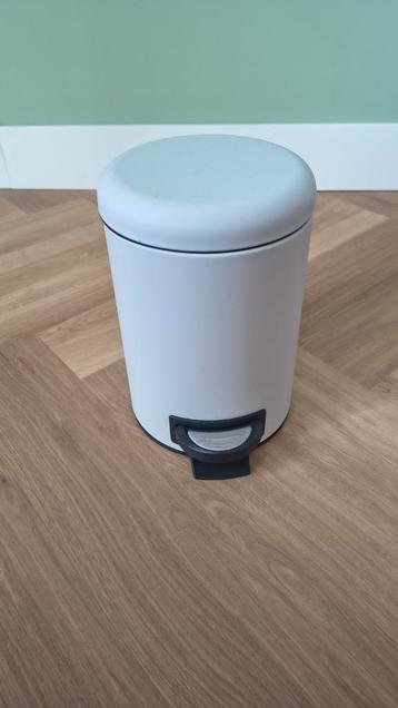 Hema pedaalemmer grijs - nieuwstaat! beschikbaar voor biedingen