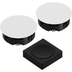 Set Sonos AMP + In-Ceiling 6” Speakers, Overige typen, Nieuw, Ophalen of Verzenden, Sonos