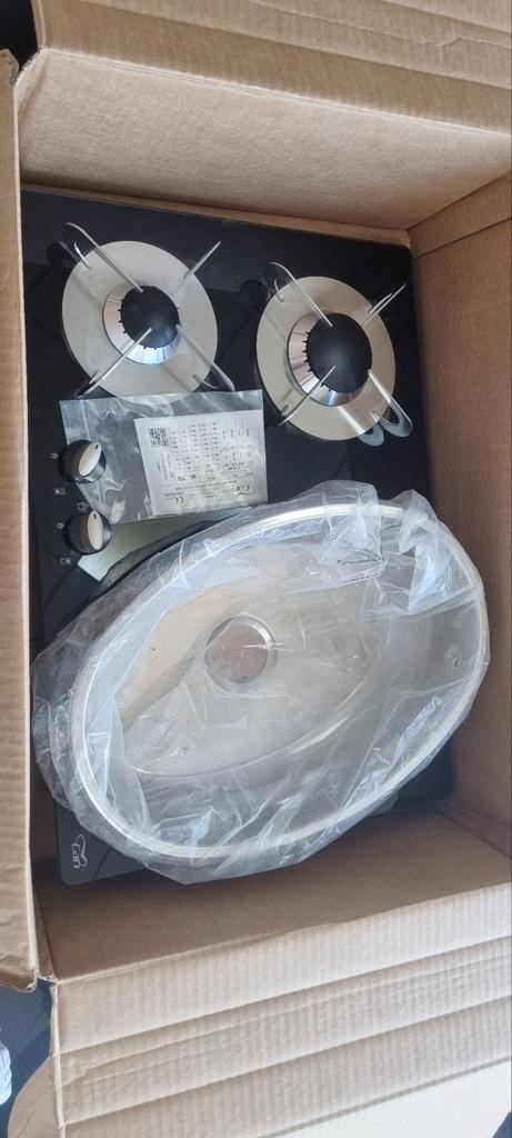 Nieuwe CAN Kookspoelbakcombinatie Camper/Boot, Caravans en Kamperen, Kampeeraccessoires, Nieuw, Ophalen