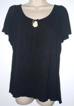 H&M top maat XL (46/48), Ophalen of Verzenden, Zo goed als nieuw, Zwart, Shirt of Top