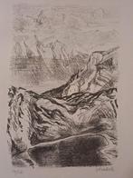 Berglandschap ets, Ophalen of Verzenden