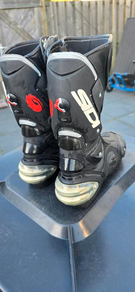 SIDI Motorlaarzen - Maat 44, Motoren, Kleding | Motorkleding, Laarzen, Dames, Heren, Tweedehands, Ophalen of Verzenden