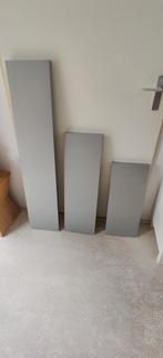 Zwevende wandplanken MDF grijs, Ophalen, Gebruikt