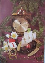 Gelukkig nieuwjaar - klok met boot en hoefijzers - 1973, Verzenden, 1960 tot 1980, Gelopen, Overige thema's