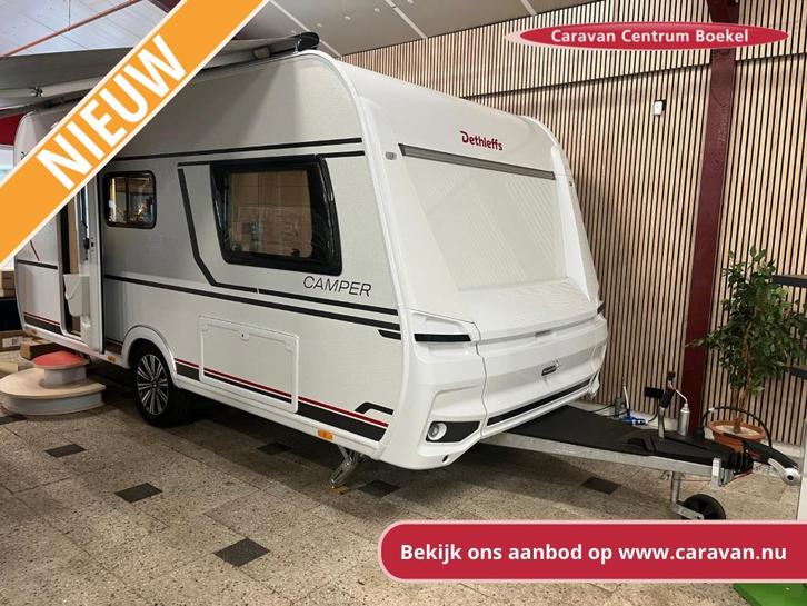 Dethleffs camper 460 EL *2025* first edition, Caravans en Kamperen, Caravans, 1000 - 1250 kg, Standaardzit, Dethleffs, 2 aparte bedden
