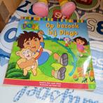 Dora knuffel 30 cm + boekje Op bezoek bij Diego, Kinderen en Baby's, Speelgoed | Knuffels en Pluche, Nieuw, Ophalen of Verzenden