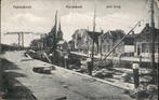 Puttershoek Havenkant met Brug vol schepen st 1919