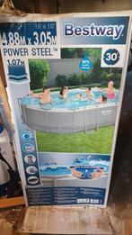 Bestway zwembad 488 x 305, Ophalen, Nieuw, Rond, 300 cm of meer