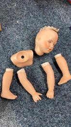 Steiff Rosa Adami pop kit Anna compleet 60cm., Ophalen of Verzenden, Nieuw, Pop