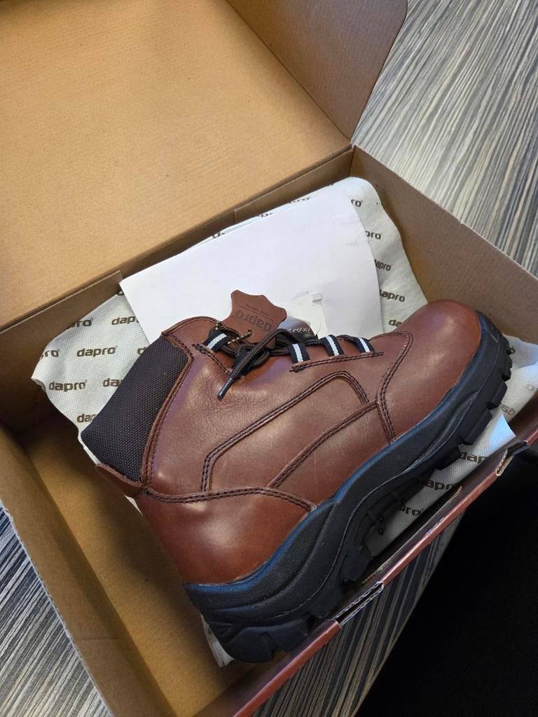 Dapro Werkschoenen Stalen Neus - Maat 41 - Nieuw, Bruin, Dapro, Nieuw, Ophalen of Verzenden