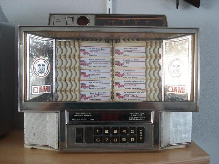 Rowe Ami Wallbox WRF voor Jukebox, Verzamelen, Automaten | Jukeboxen, Gebruikt, Ami, 1970 tot heden, Ophalen of Verzenden
