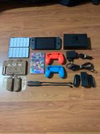 Nintendo Switch V2 + Mario Kart 8 Deluxe & Extras!, Spelcomputers en Games, Games | Nintendo Switch, Racen en Vliegen, Ophalen of Verzenden