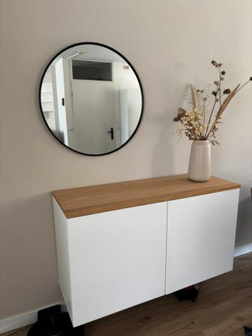 Ikea Besta kast met blad en ophangbeugel - afbeelding 1