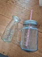 Smoothie glazen gratis, Huis en Inrichting, Keuken | Servies, Glas of Glazen, Ophalen of Verzenden, Overige stijlen, Glas