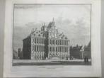 Vlissingen, Stadhuis, 1755, Antiek en Kunst, Kunst | Etsen en Gravures, Verzenden