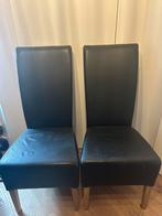 Eetkamerstoelen, Ophalen, Gebruikt, Zwart, Twee
