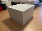 Hoektafel, 60x60x40cm, wit, Huis en Inrichting, Tafels | Bijzettafels, Ophalen, Gebruikt, 55 tot 75 cm, Modern