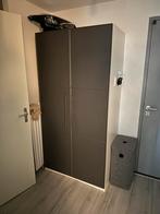 Ikea kledingkast kast meraker PAX antraciet 200cm 60cm 200, Huis en Inrichting, Kasten | Kledingkasten, Ophalen, Gebruikt, 200 cm of meer