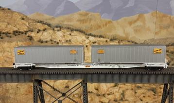 USA/CANADA-H0-NEW YORK CENTRAL-FLAT CAR MET TRAILER-WALTHERS
