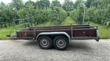 Aanhangwagen. 3,50 m. Bakwagen. Anssems beschikbaar voor biedingen