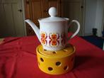 theepot /  theelicht   retro, Overige typen, Ophalen of Verzenden, Zo goed als nieuw, Overige stijlen