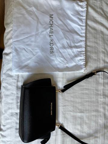 Michael Kors Zwarte Schoudertas beschikbaar voor biedingen