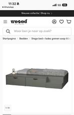 Stage bed VT Wonen 80x200 cm inclusief lattenbodem, 85 tot 100 cm, Ophalen of Verzenden, Zo goed als nieuw, Lattenbodem