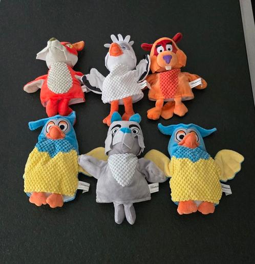 Fabeltjeskrant handpoppen, Kinderen en Baby's, Speelgoed | Knuffels en Pluche, Zo goed als nieuw, Overige typen, Ophalen of Verzenden