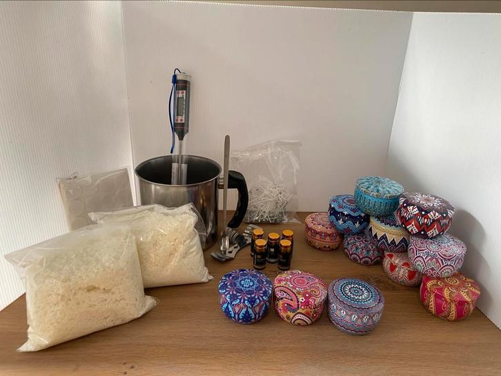 Kaarsenmaak set, Hobby en Vrije tijd, Overige Hobby en Vrije tijd, Nieuw, Ophalen of Verzenden