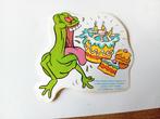 Sticker Slimer uit The Real Ghostbusters 8,5cm 1988, Ophalen of Verzenden, Nieuw, Bedrijf of Vereniging
