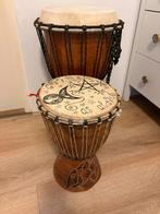 2 x djembe / afrikaanse percussie, Ophalen of Verzenden, Zo goed als nieuw, Trommel