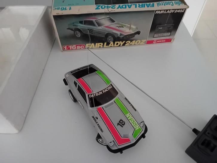 RC Datsun, Hobby en Vrije tijd, Modelbouw | Radiografisch | Auto's, Gebruikt, Elektro, Schaal 1:16, RTR (Ready to Run), Verzenden