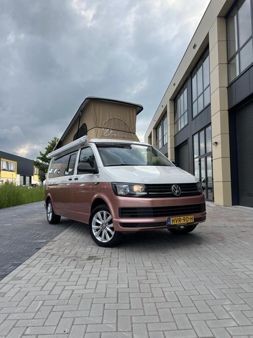 Volkswagen T6 Two-tone 2019 4 persoons (bj 2019), Caravans en Kamperen, Campers, Bedrijf, tot en met 4, Buscamper of Camperbus