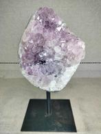 Amethist op standaard - OS3, Verzamelen, Mineralen en Fossielen, Ophalen of Verzenden, Mineraal