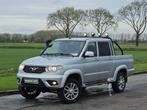 UAZ Patriot Pick up 4x4 petrol airco!, Overige merken, Euro 6, 150 pk, Origineel Nederlands