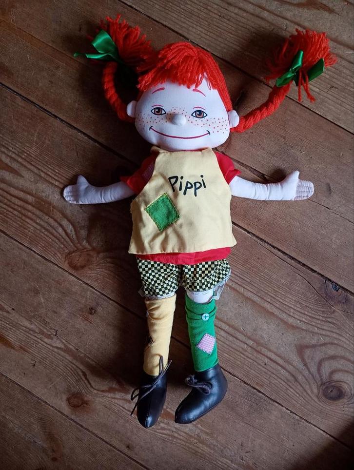 Pippi Langkous Pop. Vintage., Kinderen en Baby's, Speelgoed | Poppen, Zo goed als nieuw, Overige typen, Ophalen of Verzenden