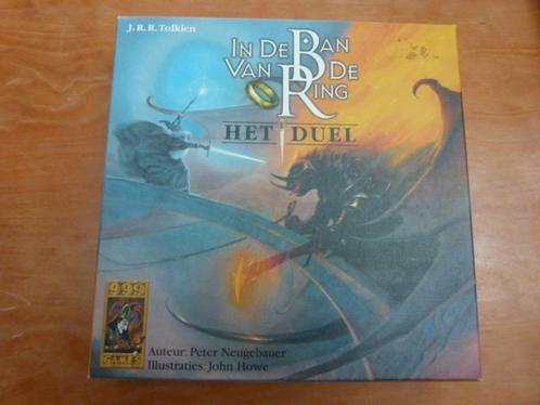 In de ban van de ring Het duel. Kaartspel. Bordspel. 999, Hobby en Vrije tijd, Gezelschapsspellen | Bordspellen, Nieuw, Een of twee spelers