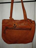 Harbour 2nd leren tas leer cognac bruin Nieuw, Ophalen of Verzenden, Nieuw, Bruin, Handtas