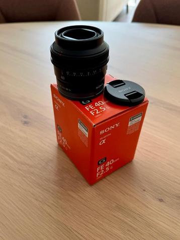 Sony FE 40mm F2.5 G lens SEL40F25G beschikbaar voor biedingen