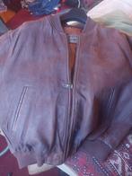 Redskins Leren pilotenjack maat XL, Kleding | Heren, Jassen | Winter, Ophalen of Verzenden, Gedragen, Maat 56/58 (XL), Zwart