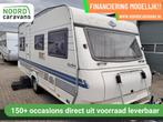 HOBBY EXCELLENT 470 MOVER + VOORTENT + DWARSBED + FIETSENDR, Caravans en Kamperen, Caravans, Rondzit, Hobby, Bedrijf, 6 tot 7 meter