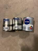 Ongebruikte potten verf, lak, jachtlak, beits, Ophalen of Verzenden, Nieuw, Wit, Beits