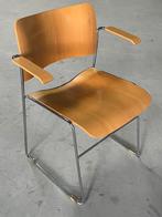 6 David Rowland Vintage Stoelen Met Armleuningen, Huis en Inrichting, Stoelen, Ophalen, Howe, X, X