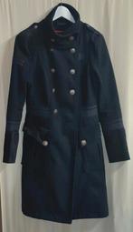 Donkerblauwe K-Zell jas double breasted Maat M, Kleding | Dames, Jassen | Winter, K-zell, Ophalen of Verzenden, Zo goed als nieuw